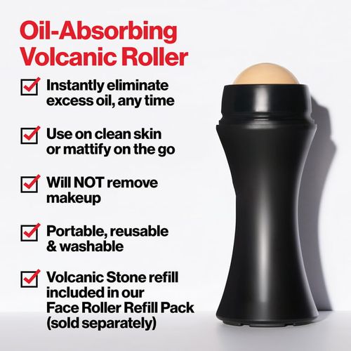 （Buy one get one free）Oil-Absorbing Face Roller - Your Secret to Fresh, Shine-Free Skin