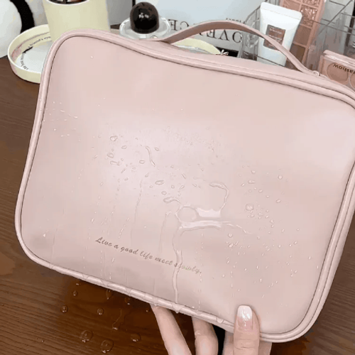 Multi-Compartment Toiletry Cosmetics Bag