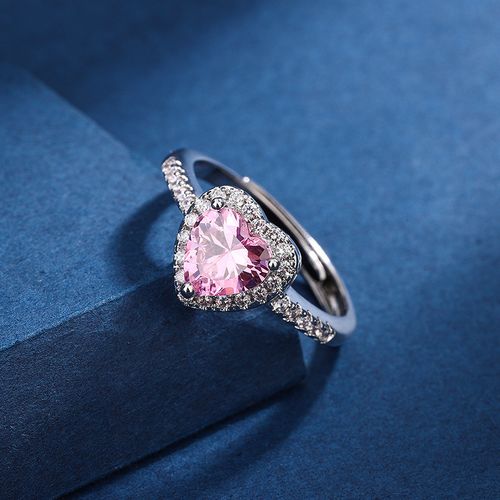 GRA Certified 3CT Round Moissan Diamond Ring