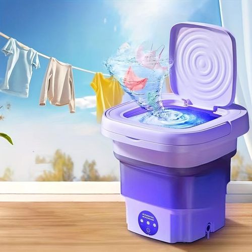 8L Portable Folding Mini Washing Machine