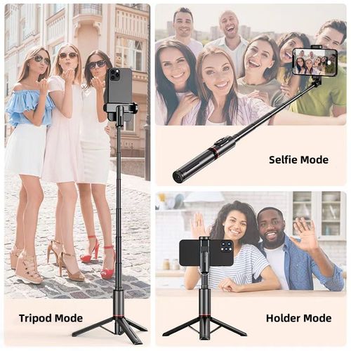 Integrated Hidden Bluetooth Selfie Stick