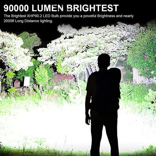 🔥HOT SALE 49% OFF🔥 - LED Rechargeable Tactical Laser Flashlight 90000 High Lumens