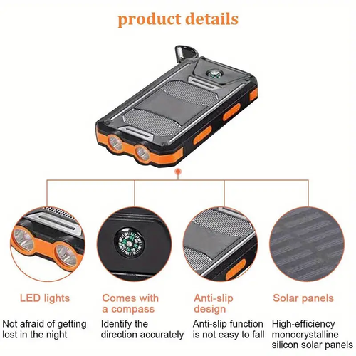 Solar Powered Power bank