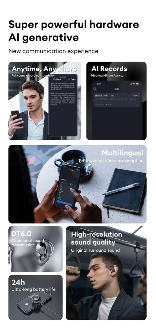 🏆1 Best Seller AI Translation Wireless OWS Bluetooth5.4 Earphones (Fit iOS & Android)