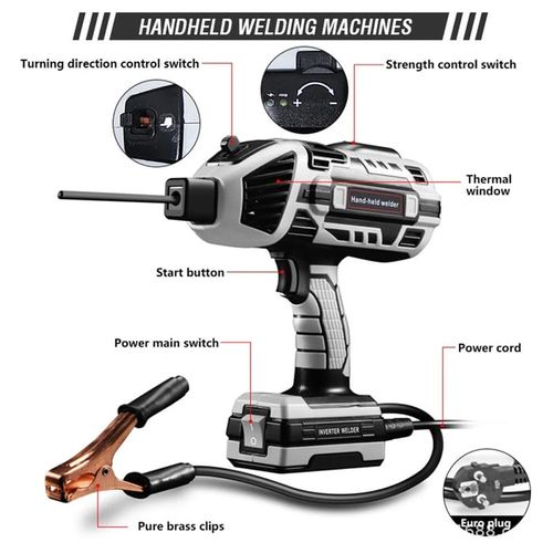 Handheld Arc Welder Home Electric Welder Fully Automatic Smart Welder With Toolbox