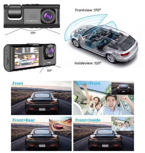 🔥2-Inch Screen Wifi Link 1080P HD Dashcam with Night Vision 2OR3 Lenses