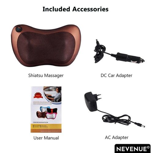 Car electric massage pillow