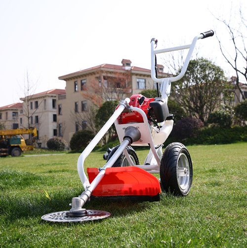 Handpush Brush Cutter With Plower