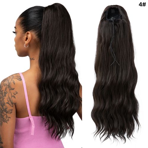 Diy Drawstring wig ponytail
