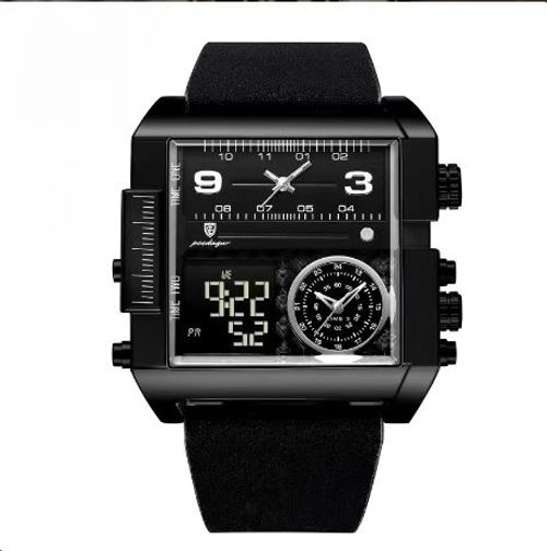 A new dual-display electronic quartz watch
