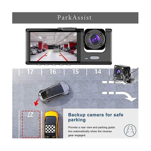 🔥2-Inch Screen Wifi Link 1080P HD Dashcam with Night Vision 2OR3 Lenses