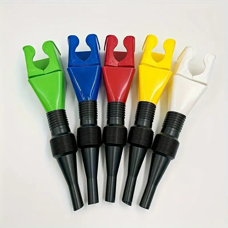 Portable Telescopic Oil Funnel for Street-Touring Motorcycles