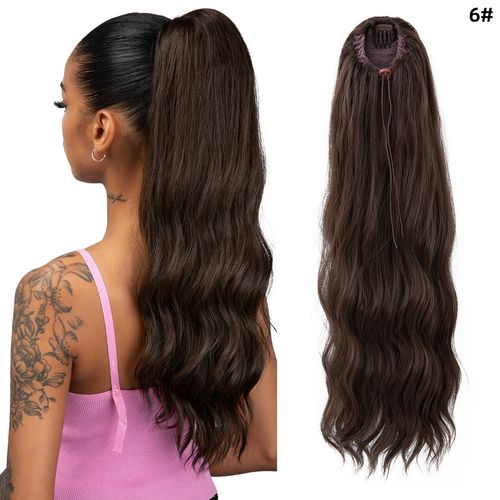 Diy Drawstring wig ponytail