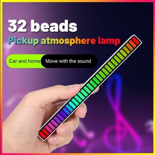 Wireless Sound Activated RGB Light Bar🔥