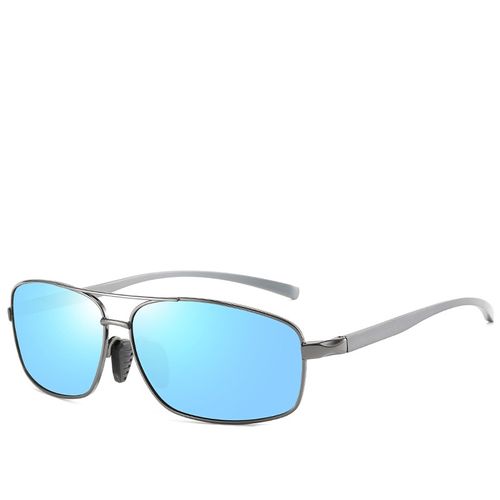 Ultra Lightweight Rectangular Polarized Sunglasses UV400 Protection