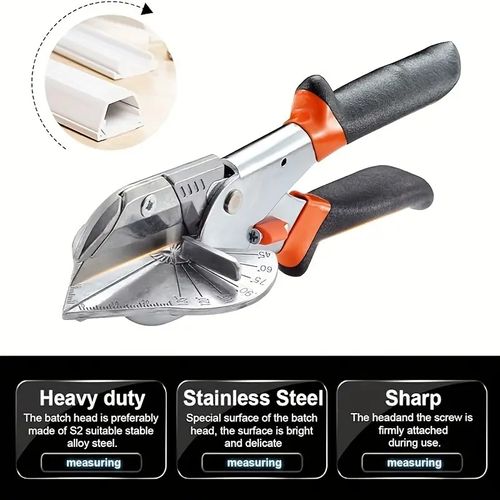 Adjustable Multi-Angle Miter Shear Cutter - 45-135 Degree
