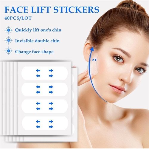 （100 PCS 🔥）Invisible Face Lifter Tape Has a delicate V face