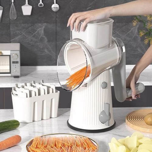 🔥🔥HOT SAVE-48% OFF🔥🔥5 in 1 Rotary Cheese Grater Vegetable Slicer