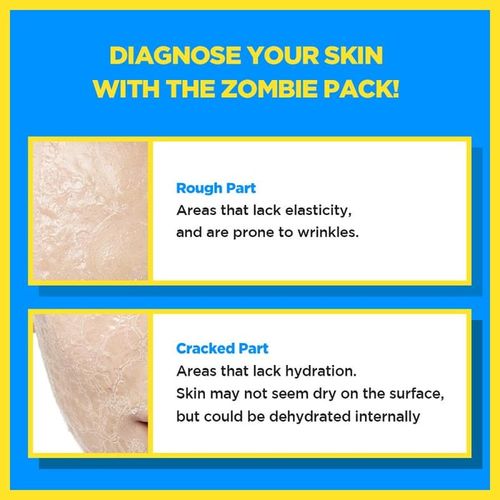 💙💛 Zombie Pack Mask: 16-in-1 Full-Face Treatment