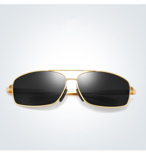 Ultra Lightweight Rectangular Polarized Sunglasses UV400 Protection
