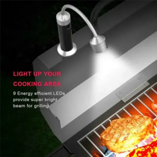 Zoom flashlight tail magnet auto repair work light