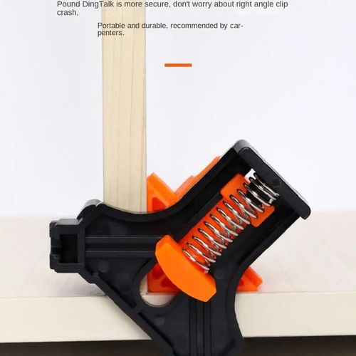4pcs Woodworking Right Angle Clamps