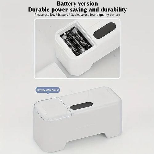 Rechargeable Lithium Battery Smart Toilet Flusher