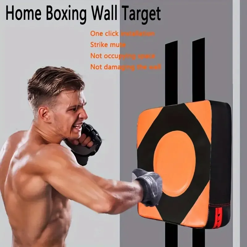 A silent sandbag, wall mounted boxing target, suitable for home and training, wall boxing mat, home indoor wall target