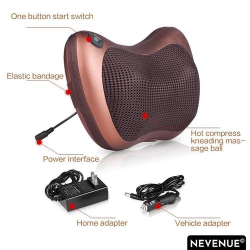 Car electric massage pillow