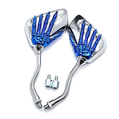 Pairs of Distinctive Skull Hand Rearview Side Mirror