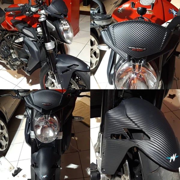 🔥Carbon Fiber Car Wrap Vinyl Roll with Air Release