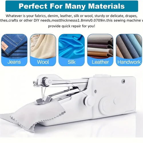 Small Household Hand-held Portable Manual Sewing Machine
