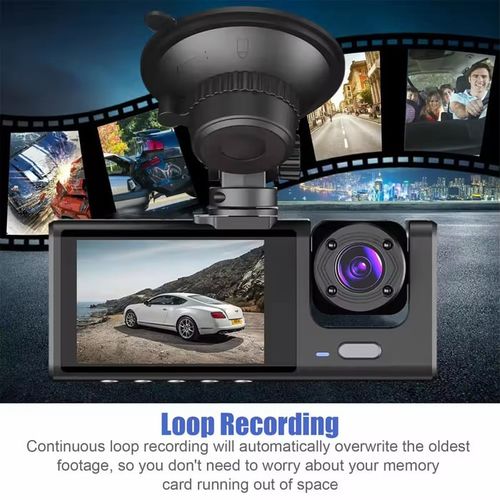 🔥2-Inch Screen Wifi Link 1080P HD Dashcam with Night Vision 2OR3 Lenses