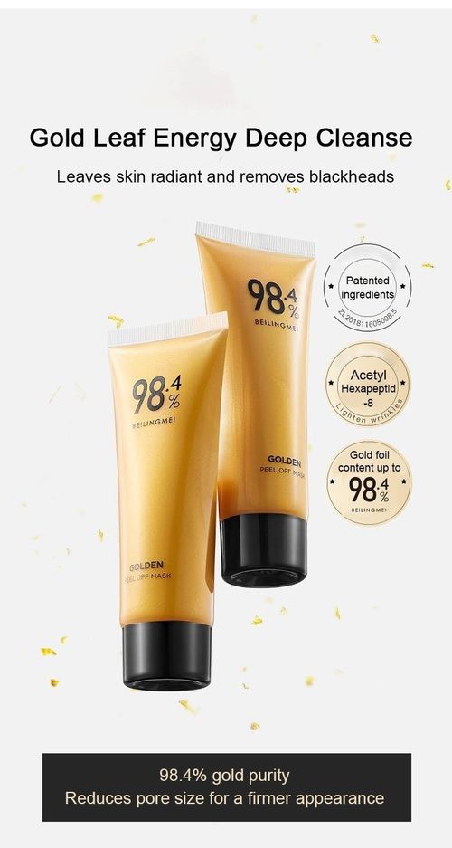 Gold Foil Peel-Off Mask