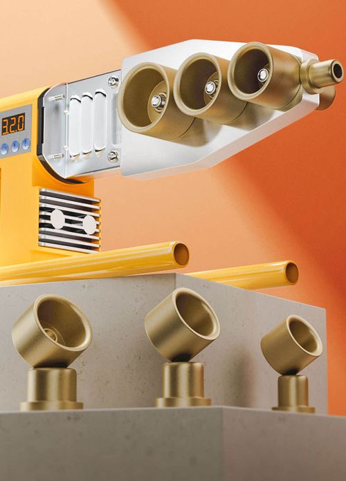 Digital Display PPR Plastic Pipe Welding Machine Socket Fusion Thermofusion 20-32mm