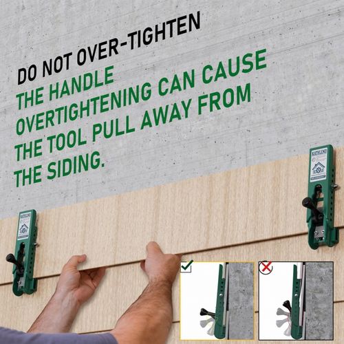 acks Set Polycarbonate Siding Installation Tools For Use With 5-16- Inch Fiber Cement Siding