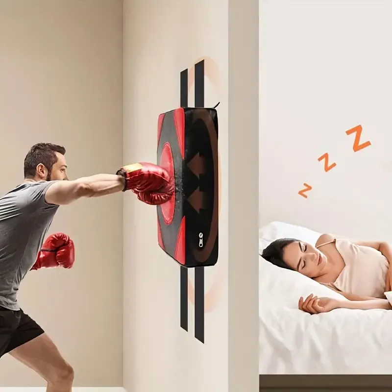 A silent sandbag, wall mounted boxing target, suitable for home and training, wall boxing mat, home indoor wall target
