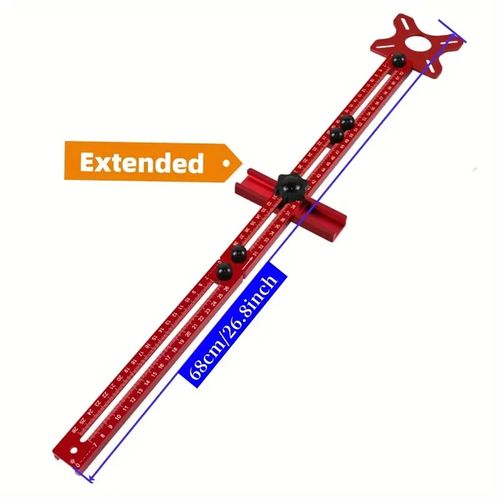 Versatile 3-in-1 Aluminum Router Jig for Woodworking
