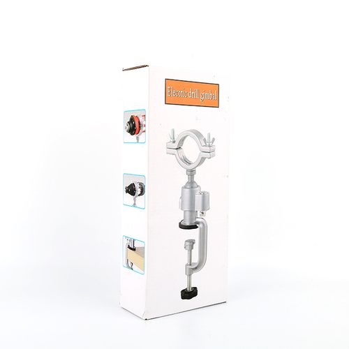 ip-on Round Head 360 Degree Universal Table Bench Vice Vise for Electric Drill Stent Bench Screw Clamp Grinder Tool Holder