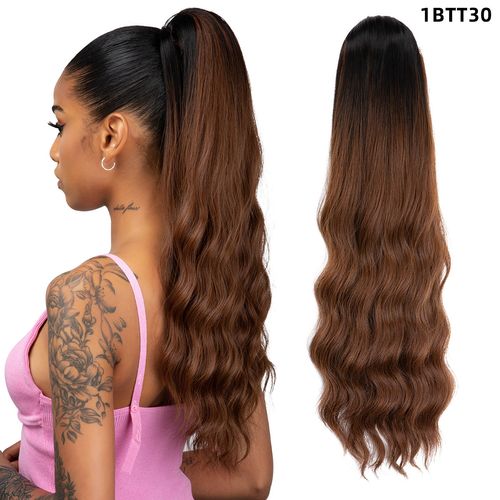 Diy Drawstring wig ponytail