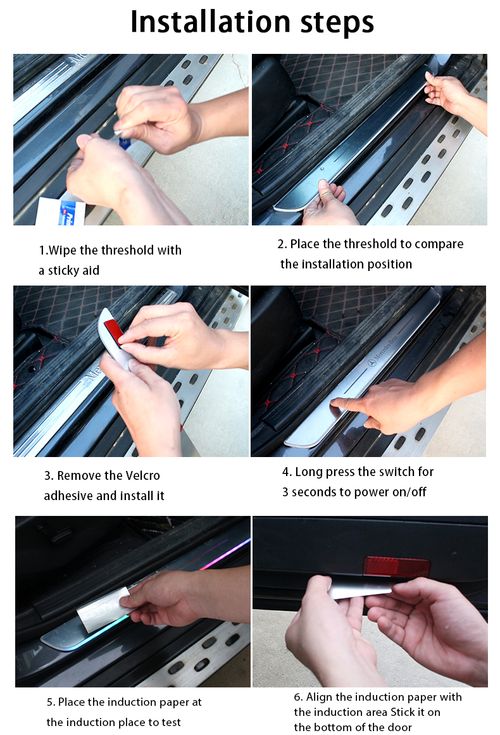 Car LED Door Sills（welcome)