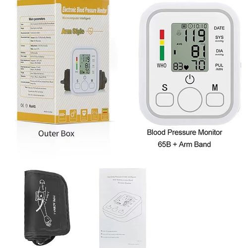 Medical Grade and Home Use Arm Blood Pressure Monitor