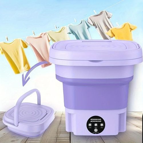 8L Portable Folding Mini Washing Machine