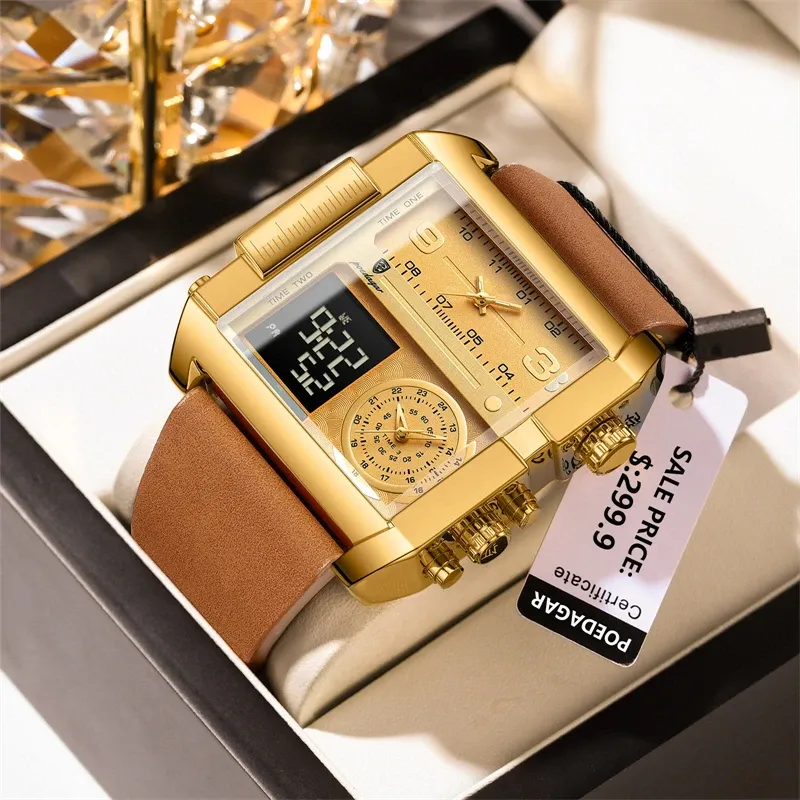 A new dual-display electronic quartz watch