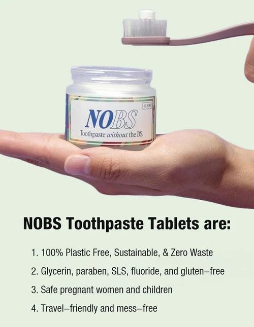 💥Today 49% OFF💥NOBS TOOTHPASTE TABLETS