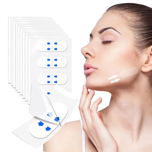 （100 PCS 🔥）Invisible Face Lifter Tape Has a delicate V face