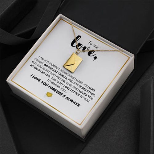 Love Letter Necklace