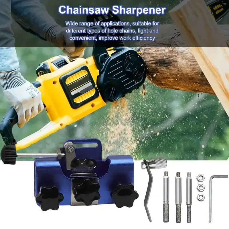 Chain Saw Sharpener Chainsaw Chain Sharpener Portable Household Manual Chain Grinder for chainsaw