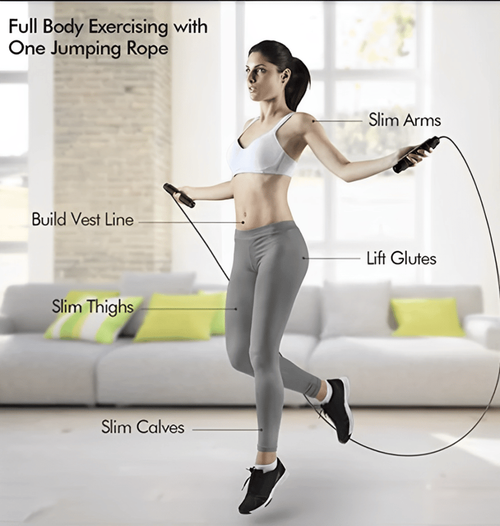 🔥Skipping Rope with Counter (Gravity Ball with-without Rope)