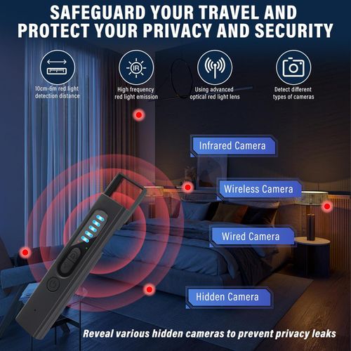 Hidden Camera Detectors, Anti Spy RF Signal Scanner